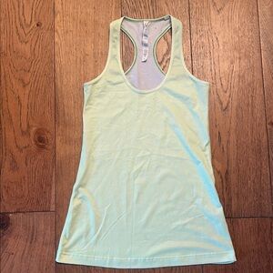 lululemon athletica Light Green Muscle Tee